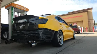 MOST AGGRESSIVE STRAIGHT PIPE + HEADERS Setup - Lexus IS 250 pt. 2 (don't recommend)