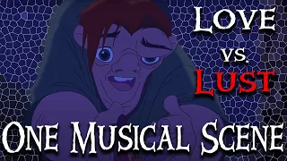 One Musical Scene - "Heaven's Light/ Hellfire" and the Themes of Love vs. Lust