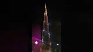 Happy New Year 2018 @ Burj Khalifa Laser Show