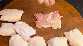 A Spanish butcher taught me this trick! I don't cook chicken any other way! ASMR!