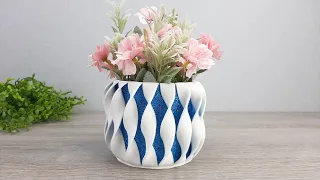 DIY Original vase with your own hands