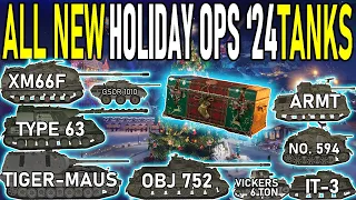 Holiday Ops 2024: All NEW Tanks in Large Boxes | Gameplay & Mini-Reviews