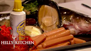 Gordon's Hilarious TV Dinner Prank | Hell's Kitchen