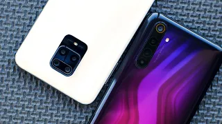 Сравнение камер Realme 6 PRO vs Redmi NOTE 9 PRO