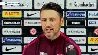 Eintracht vor dem Spiel gegen Leverkusen