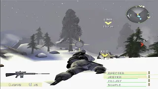 Socom Combined Assault Mission 1 WinterBlade All Objectives Completed 1080P 60FPS