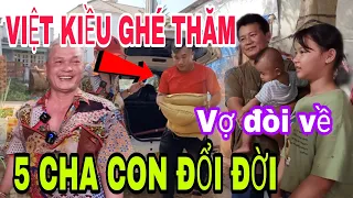 Việt Kiều Ghé Thăm Vợ ĐậpĐá Đòi Về Nhà Cùng 5 Con