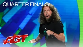 Josh Blue Delivers Hilarious Stand-Up Comedy - America's Got Talent 2021
