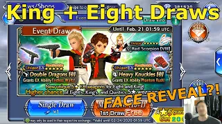 WEBCAM?! King + Eight Banner Draws [DFFOO]