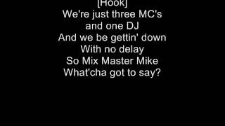 Beastie Boys - Three MC's & one DJ  [LYRICS ON SCREEN]