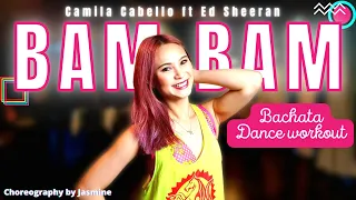 Camila Cabello - Bam Bam ft. Ed Sheeran | Bachata | Dance workout | Dance fitness with Jasmine