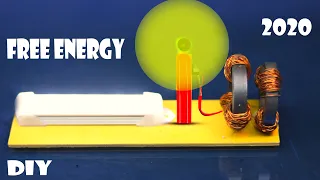 100% Free Energy || AUTO Energy with Magnet for life time