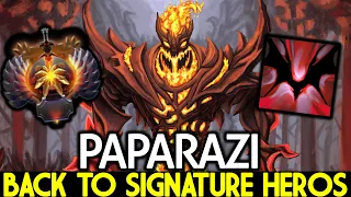PAPARAZI [Shadow Fiend] Back to Signature Heros VS Top 1 MMR Dota 2