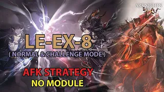 [Arknights] LE-EX-8 CM AFK Simple Strategy - No Module | Lingering Echoes