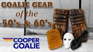 Vintage 1950's and 60's Leather Goalie Gear - Yep, I wore it!