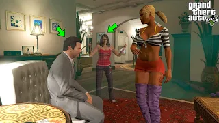 What Happens if Michael Brings a Girl Home After Amanda Dies in GTA 5? (Amanda's Ghost)