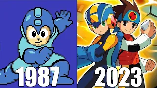 Evolution of Mega Man Games [1987-2023]