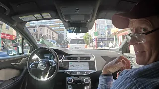 Chuck Cook's First Driverless Ride in a Waymo in San Francisco