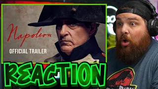 Napoleon — Official Trailer Reaction!! (Joaquin Phoenix)