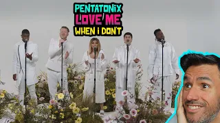 Pentatonix - Love Me When I Don't (Live) REACTION - First Time Hearing It