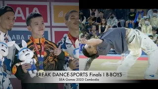 BREAK DANCE-SPORT B-BOYS 🇲🇾🥇, 🇹🇭🥈🥉, 🇵🇭 4th |  SEA Games 2023 CAMBODIA | Re-Watch