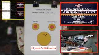 QYS Olympic 8.2 grain pellets (Part Two) Pushing past 18 metres