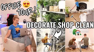 OFFICE TOUR!!😍 SHOP, DECORATE & CLEAN WITH ME | OUR ARIZONA FIXER UPPER