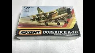 Matchbox 1 72nd Scale LTV A 7D Corsair II In Box Review