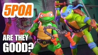 MUTANT MAYHEM LEONARDO AND MICHELANGELO! Playmates Teenage Mutant Ninja Turtles Action Figure Review