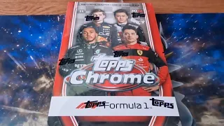 2022 Topps Chrome Formula 1 Hobby LITE Box Opening, huge box!!🔥🔥