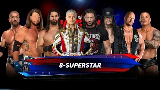 ROMAN REIGNS CODY RHODES UNDERTAKER RANDY ORTON & MORE