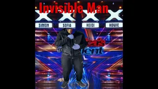 Incredible Invisible Man in America Got Talent Audition 2023-Best Magic Trick Ever Seen in Tv