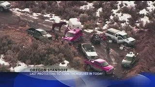 Oregon Standoff: Last Protesters to turn themselves in today