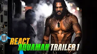 (REACT/REAÇÃO) Aquaman | Trailer Oficial Legendado