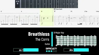 The Corrs - Breathless - Easy Guitar Tab