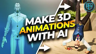 How to make CUSTOM 3D ANIMATIONS using NEW FREE AI TOOL! | Cascadeur Tutorial