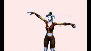 Draenei Shoulder Rig (World of Warcraft 3d Animation Test)