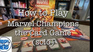 How to Play Marvel Champions solo