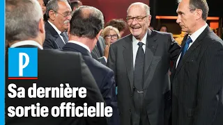 Jacques Chirac : les images de sa dernière apparition publique