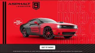 Asphalt 9 - Anniversary Dodge Challenger 392 Emit Scat Pack 🥳🥳