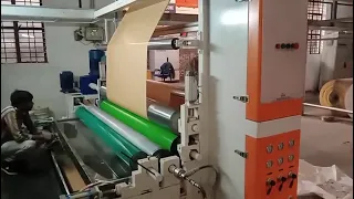 silicone paper coating machine, high speed, 300 m/min 80" with air knife attachment mohindra machine