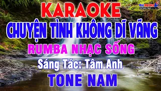 Chuyện Tình Không Dĩ Vãng Karaoke Tone Nam Nhạc Sống || Karaoke Đại Nghiệp