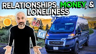 Van Life Q&A: Dating, Money, Loneliness & Full Time RV Living in a Camper Van