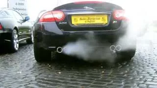 Jaguar XKR Cold Start And Rev