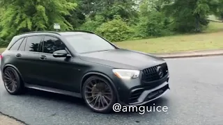 Mercedes AMG GLC 63 💥 Donuts / Pops and Bangs (#144)