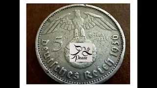 Сколько стоит монета 5 Рейхсмарок 1936 Германия