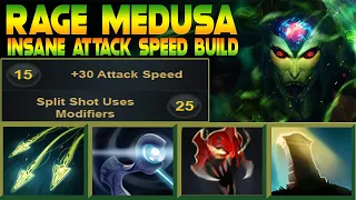 Rage Medusa - Insane Attack Speed Build - Dota 2 Ability Draft