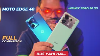 Infinix Zero 30 5G vs Moto Edge 40 - Best Phones Under 30000?