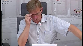 2018-08-07 Lietuvos Nepriklausomybės Akto signataro Zigmo Vaišvilos spaudos konferencija