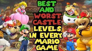 The Best and Worst Castle Levels in Every Mario Game